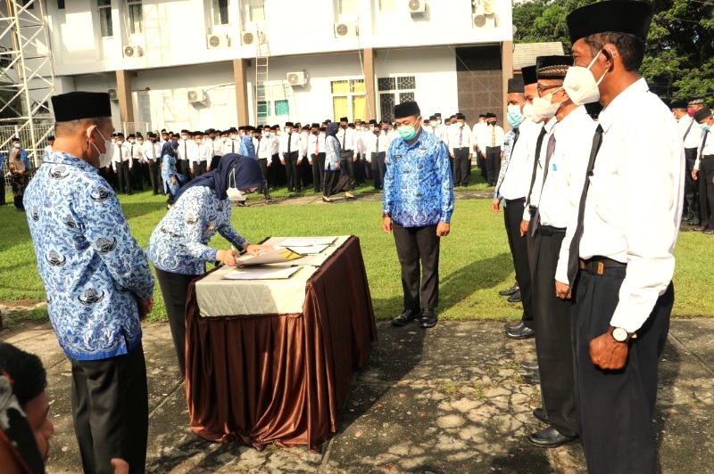 367 Kepala Sekolah di Luwu Utara Dikukuhkan, Diminta Adaptif pada Setiap Kondisi