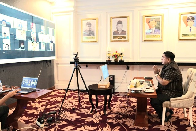 Abdul Hayat Buka Webinar Mitigasi Kebencanaan dan Kegawatdaruratan Medis Sulsel