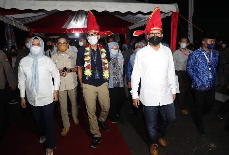 ADAMA Menerima Kunjungan Menteri Sandiaga Uno Dan Atta Halilintar