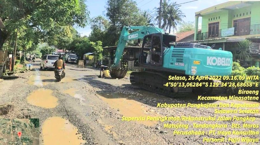 Alhamdulilah Poros Minasatene Pangkep Mulai Dikerjakan