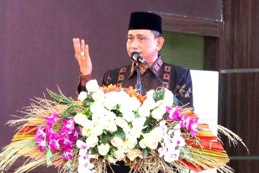 Amran Mahmud Lepas Kafilah Wajo Bertanding di MTQ Tingkat Provinsi