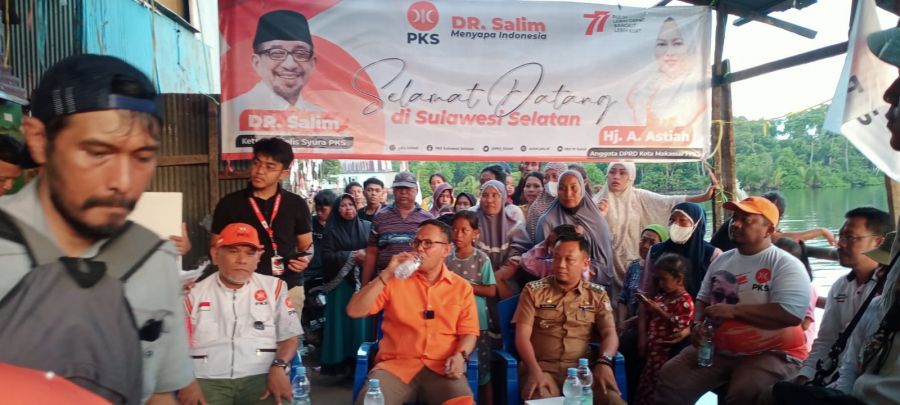 Anggota DPR RI Silaturahmi, Camat Tallo Menyuarakan Dermaga Sengka Batu