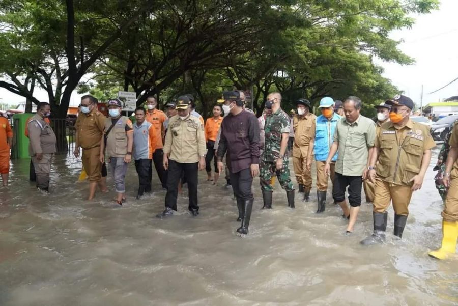 Plt Gubernur Sulsel Sinergi untuk Fokus Dalam Sistem Drainase, Pompa dan Kondisi Kanal