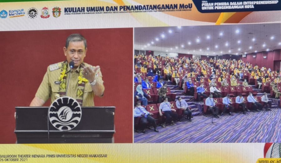 Bersama Wali Kota Makassar, Bupati Wajo Tampil Bawakan Kuliah Umum di UNM