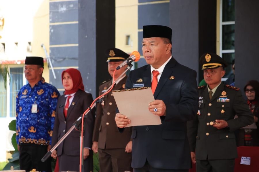 Bupati Andi Utta Pimpin Upacara Peringatan Hari Kesaktian Pancasila