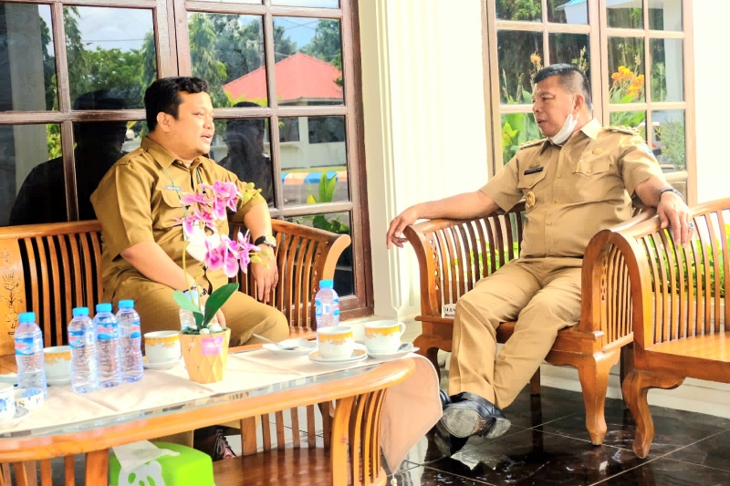 Bupati Andi Utta Terima Kunker Kemal Redindo Syahrul