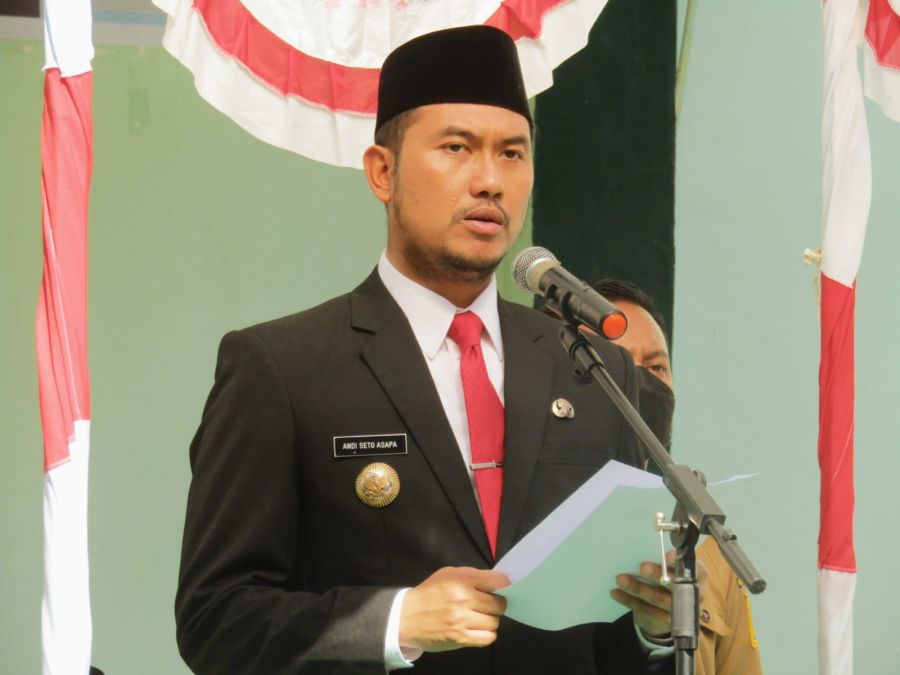 Bupati AS Pimpin Upacara HAB Ke-76, Kemenag Sebagai Payung Teduh Semua Unsur Beragama