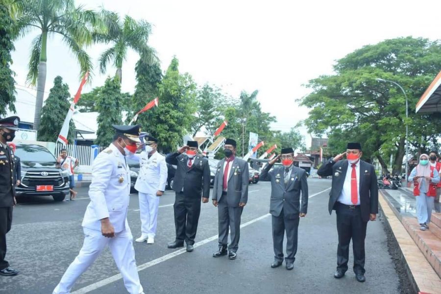 Bupati Bulukumba Jadi Inspektur Upacara Di HUT Kemerdekaan RI