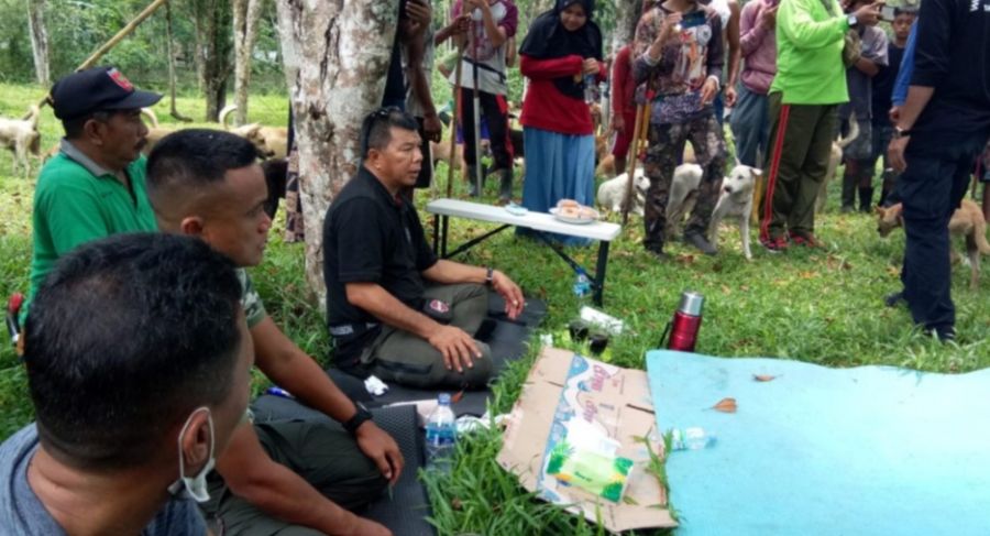 Bupati dan Dandim 1411 Bulukumba Terjun Langsung Berburu Babi