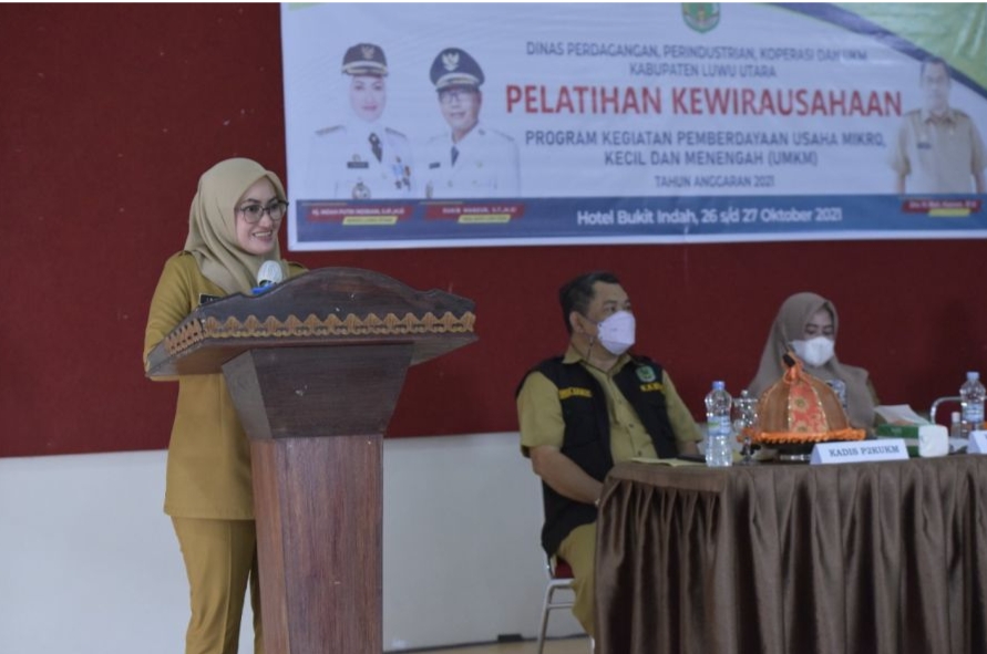 Soal Kerjasama Pembiayaan Ultra Mikro dengan PIP, Bupati Indah Harap Komitmen dan Kesiapan UMKM