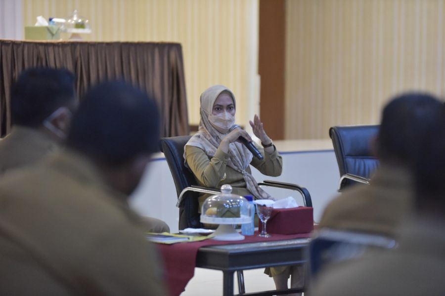 Bupati Indah Panggil Semua Pimpinan Perangkat Daerah dan Camat, Ini yang Disampaikan