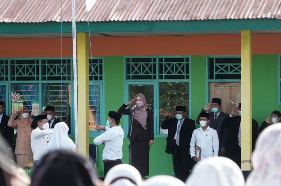Bupati Indah Pimpin Hari Amal Bakti ke-76 Kemenag