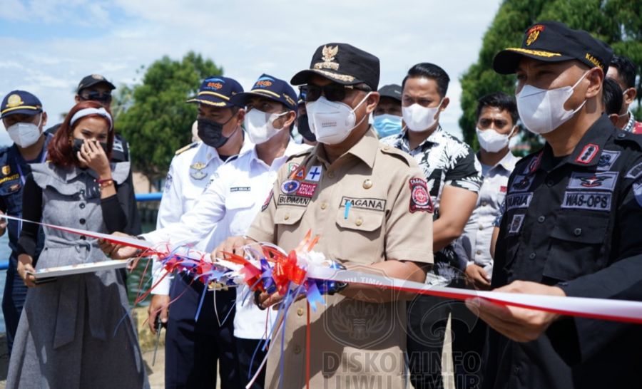 Bupati Luwu Timur Resmikan KMP Opudi dan KMP Pangkilang