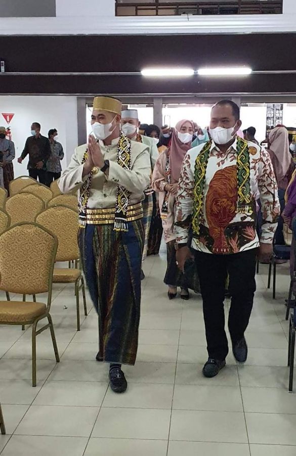 Bupati Pangkep Hadiri Pelantikan Kompak Kutai Timur