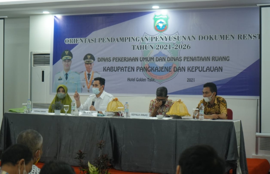 Bupati Pangkep Ingatkan Jangan Sampai Ada Kontraktor Nakal