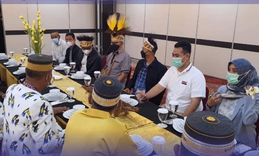 Bupati Pangkep Kunjungi Warga Di Mimika