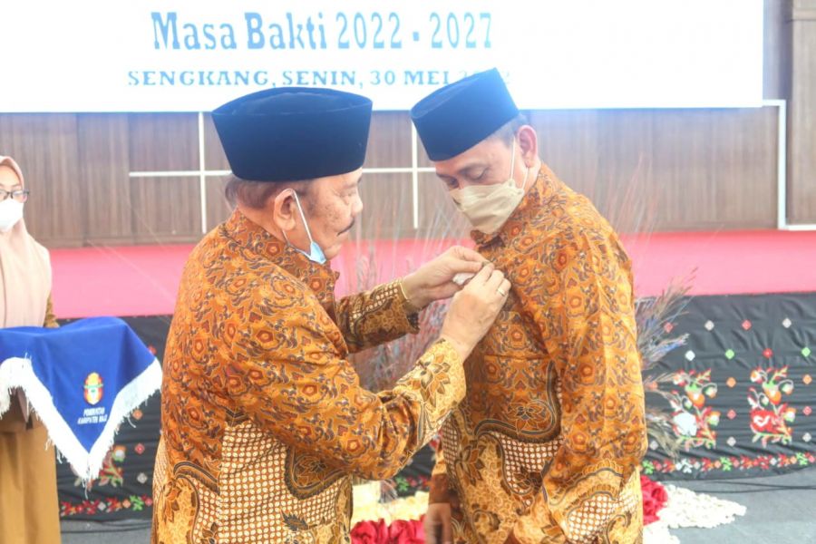 Bupati Wajo Ajak Pengurus PWRI Bersinergi Dukung Program Pemerintah