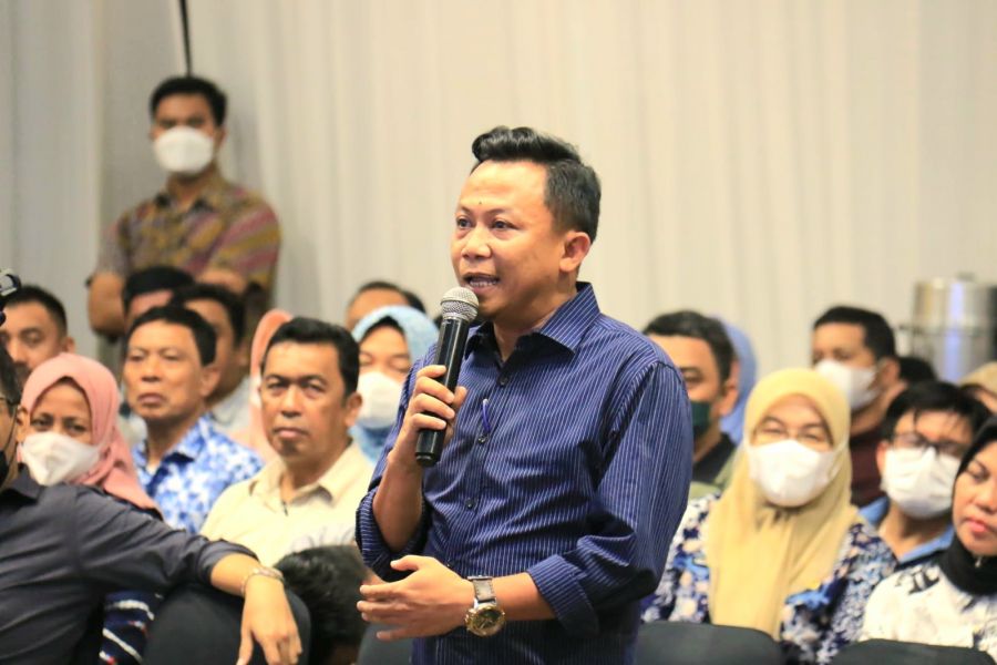 Camat Tallo dan Jajarannya Hadir Rakorsus Bersama Wali Kota