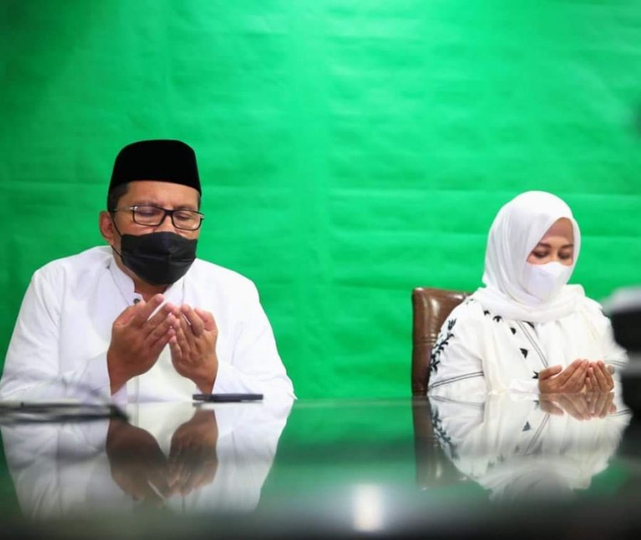 Danny Fatma Hadiri Zikir dan Doa Kebangsaan 76 Tahun Indonesia Merdeka Bersama Presiden Joko Widodo