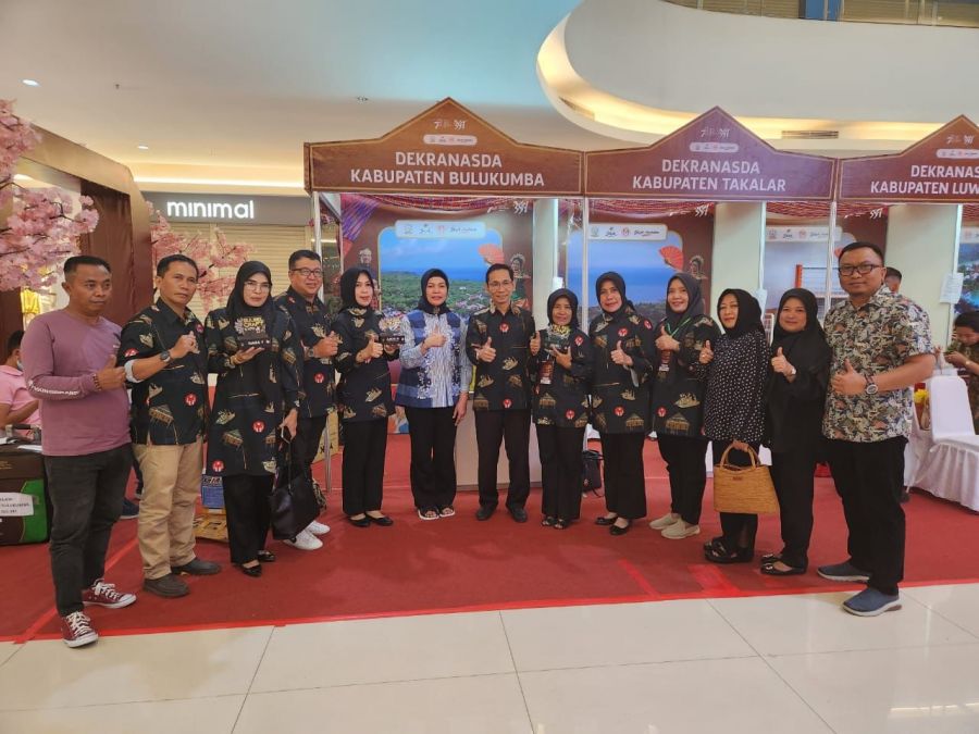 Dekranasda Bulukumba Borong Prestasi di Sulsel Craft Samarinda