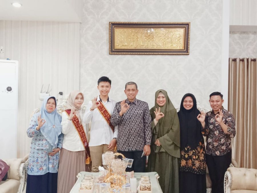 Didampingi Sitti Maryam, Amran Mahmud Terima Kunjungan Duta Genre Wajo