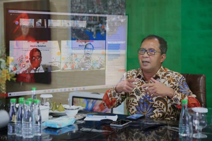 Didaulat Jadi Narasumber Isolasi Apung, Danny Paparkan Strategi dihadapan Dirjen Hubla