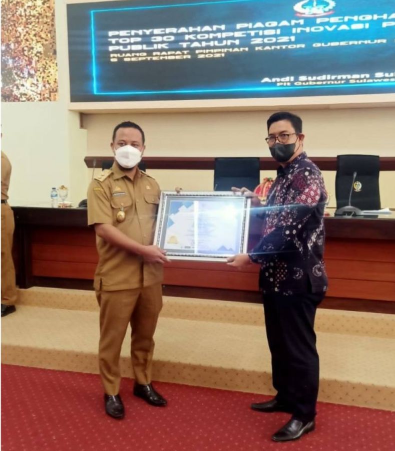 Disdukcapil Bulukumba Masuk Top 30 Inovasi Terbaik Kompetisi Pelayanan Publik 2021