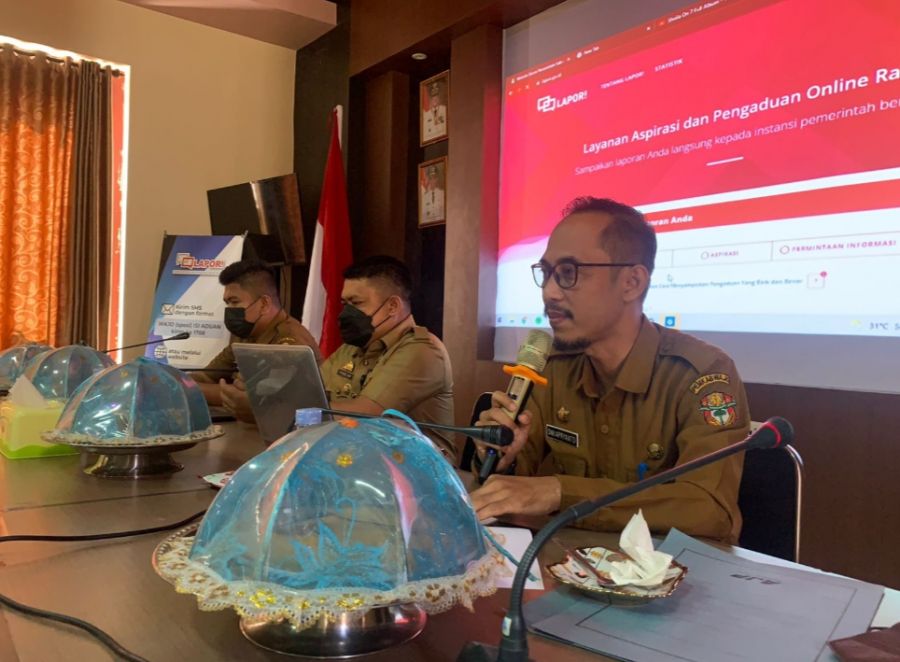 Diskominfotik Wajo Gelar Sosialisasi dan Pendampingan SP4N LAPOR