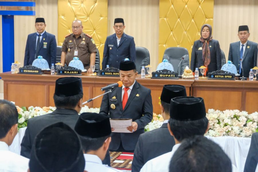 Gerbong Mutasi Bergerak, 5 Pejabat Tinggi Pratama Hasil Selter Dilantik