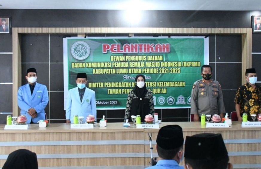 Guru Mengaji di Luwu Utara Dilindungi BPJS Ketenagakerjaan, Bupati Ajak Sukseskan Program Vaksinasi