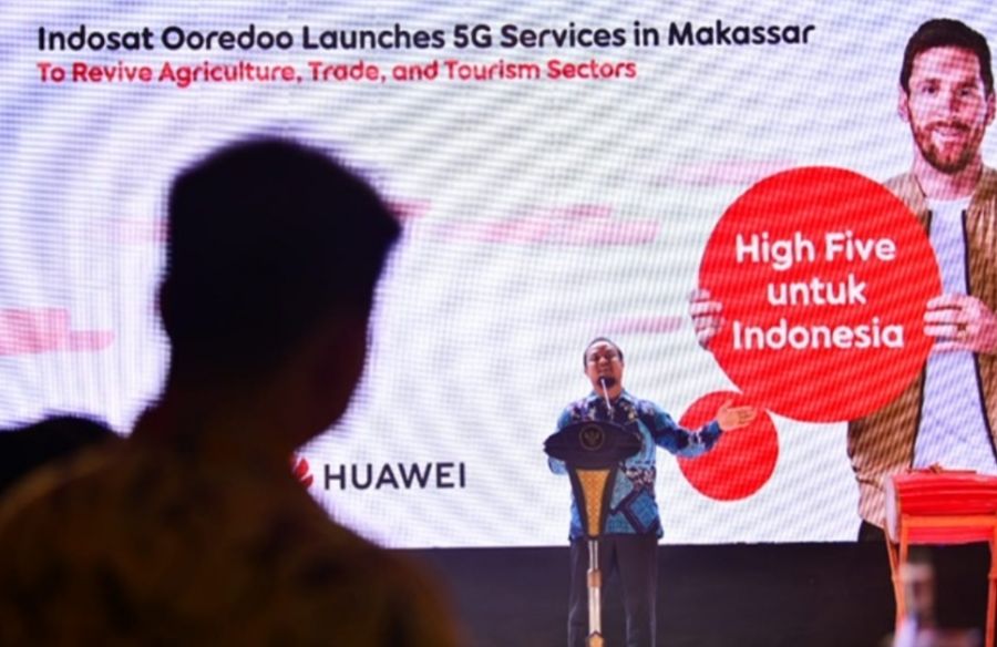 Hadiri Peluncuran Layanan 5G, Andi Sudirman Wisata Virtual ke Pulau Samalona