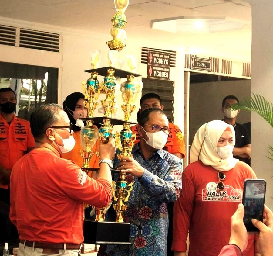 Hadiri Rally Fox Hunting ORARI Makassar, Danny: Peran Komunikasi Radio Penting di Masa Pandemi