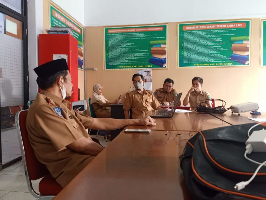 Hari Pertama Pascalibur Lebaran, Kadis Kominfo Lutra Gelar Pertemuan, Ini yang Dibahas