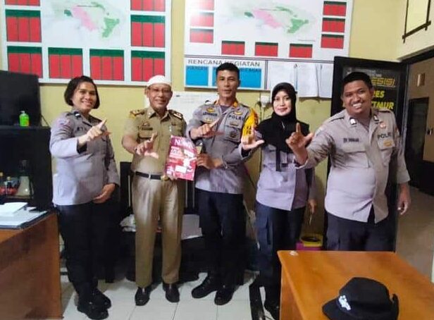 Jalin Silaturahim, Pengurus Harian DPD LDII Berkunjung ke Polres Luwu Timur