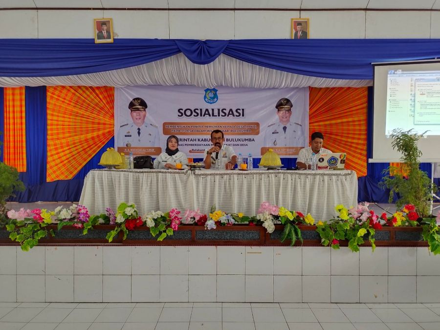 Jelang Pilkades, DPMD Bulukumba Sosialisasikan Perbup Pilkades