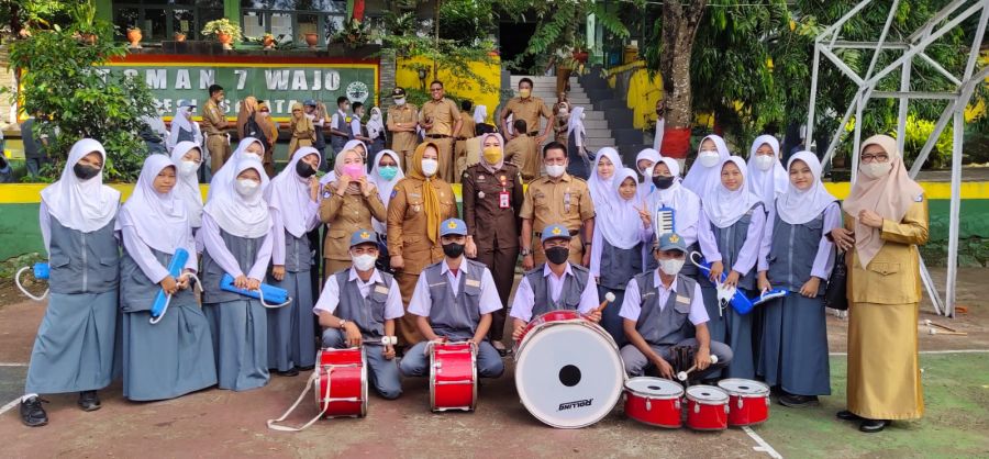 Kejari Wajo Datangi SMAN 7, Ini Arahannya