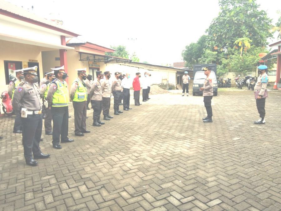 Kapolsek Somba Opu Makassar Apel Pagi, Ini Arahannya