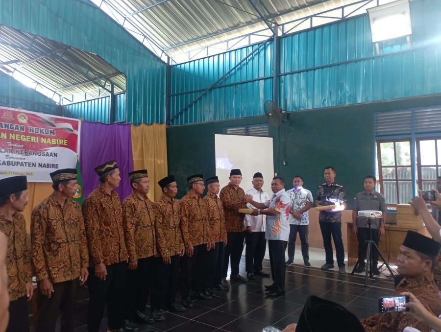 Kejari Kabupaten Nabire Gelar Penerangan Hukum Terkait 4 Pilar Kebangsaan Gandeng LDII 