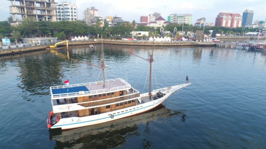 Luar Biasa! Tiga Kapal Pinisi dari Bulukumba Diundang Ikut Memeriahkan F8 Makassar