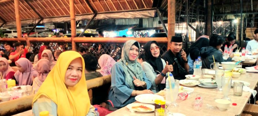 Lurah Karuwisi Buka Bersama dan Silaturahmi dengan Militan Adama