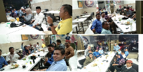 Lurah se Kecamatan Tallo Silaturahmi Bersama Tim Adama