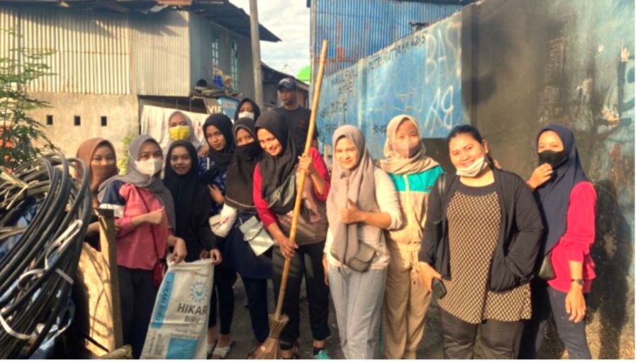 Mantap! Camat Tallo Turunkan Laskar Pelangi Sukseskan Longwis