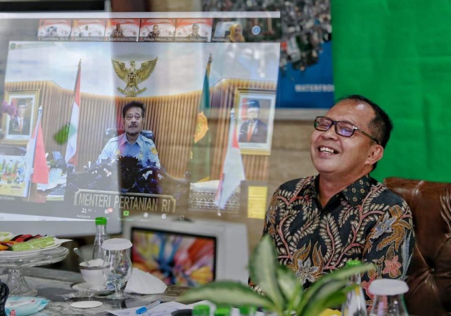 Menteri Pertanian Apresiasi Wali Kota Danny Manfaatkan Lorong Produksi Cabai