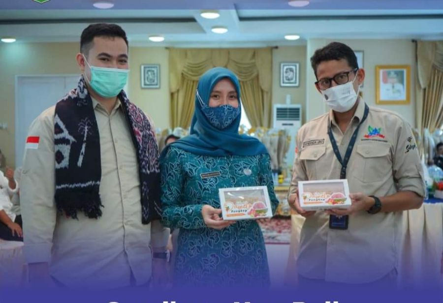 Menteri Sandiaga Salahuddin Uno Berkunjung Ke Pangkep