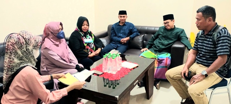 Militan Adama Berkunjung ke Baznas Kota Makassar, Ini yang Dibahas