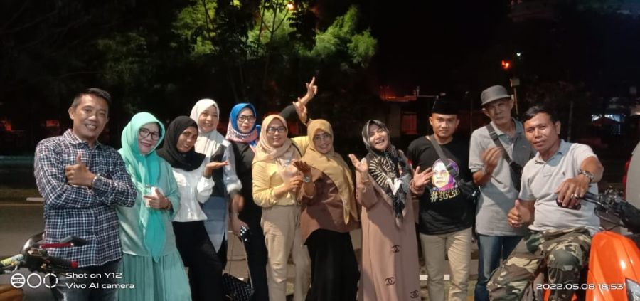 Militan Adama Sukses Adakan Halal bi Halal di Warkop Cahaya