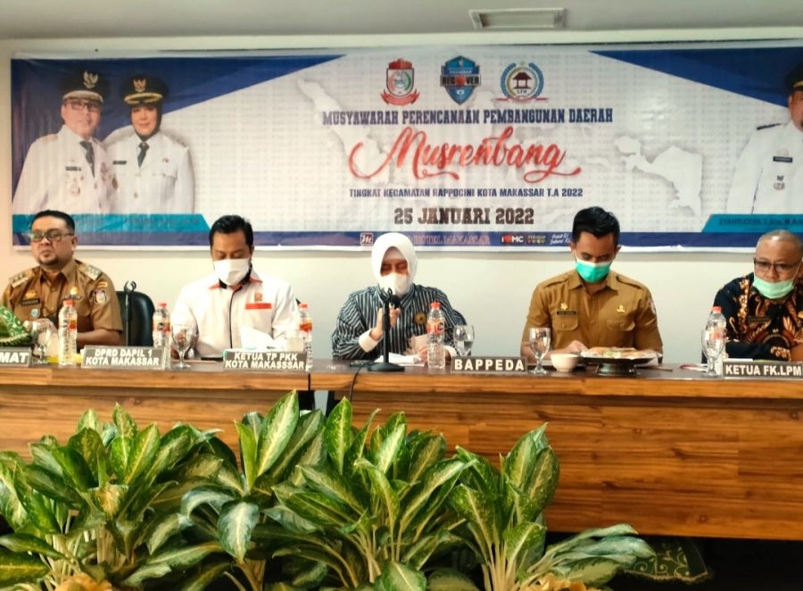 Musrembang Kecamatan Rappocini, Ini yang Disampaikan Indira Jusuf Ismail