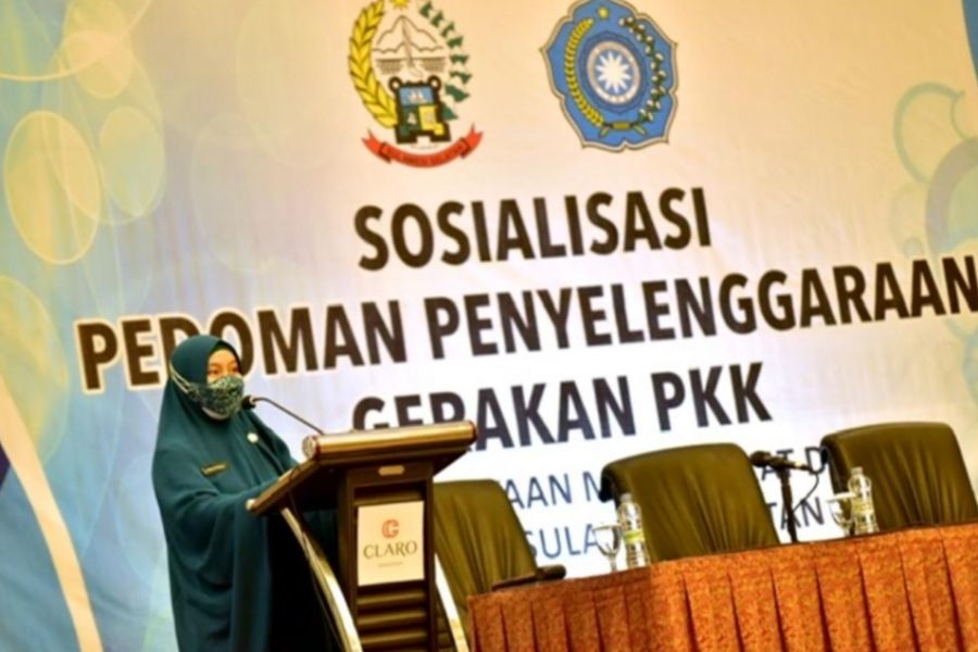 Naoemi Octarina Evaluasi Pelaksanaan Program PKK Tahun 2021