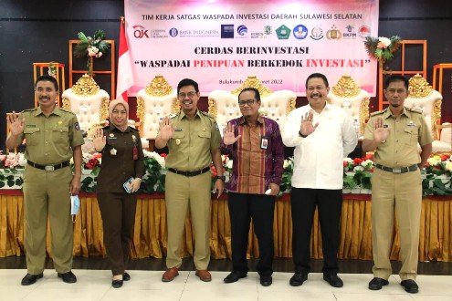 OJK Gelar Sosialisasi Waspadai Penipuan Berkedok Investasi