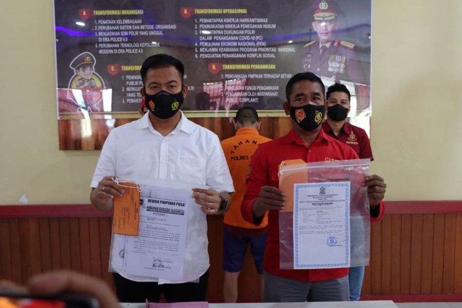 Diduga Palsukan Dokumen Untuk Dapat Dana Jaminan Kematian, Seorang Pria Diringkus Polisi